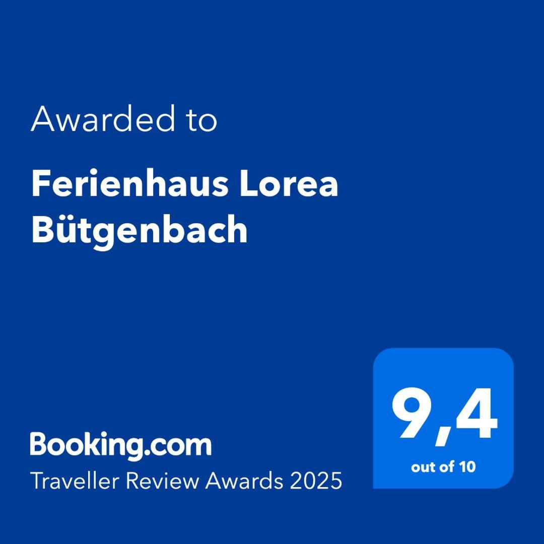 Ferienhaus Lorea Bütgenbach Exterior foto